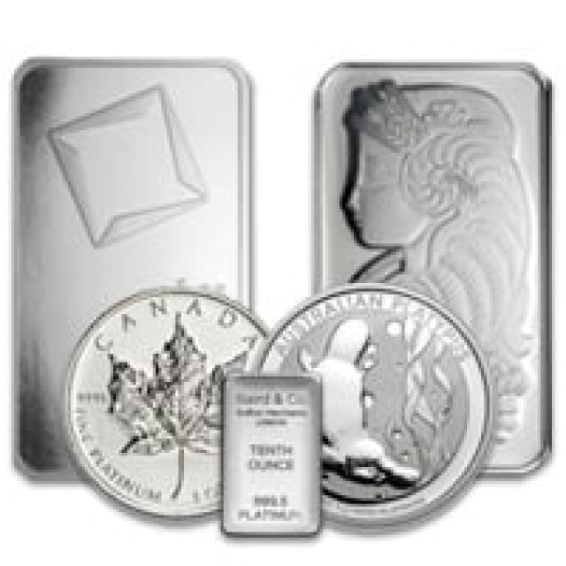 Buy platinum coin rounds, jewellery, bars and bullions