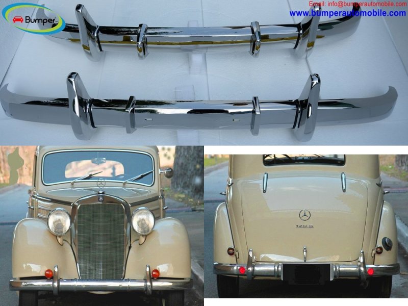 Mercedes W136 W191 170 models (1935-1955) bumpers.