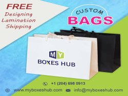 We Provide Best  Custom Paper Bags with Logo in Canada