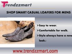 Shop Smart Casual Loafers For Men | Trendzzmart