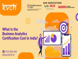 What is the Business Analytics Certification Cost in India?