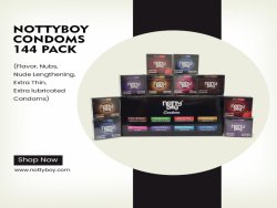 NottyBoy Assorted Bulk Variety Pack of 144 Condoms