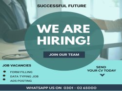 We need students, unemployed for online data typing job at home